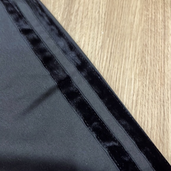 Vtg THEORY Blk Tuxedo Pants Slacks Sz 6 EUC - Picture 6 of 12